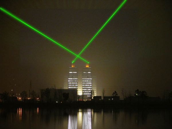 building laser